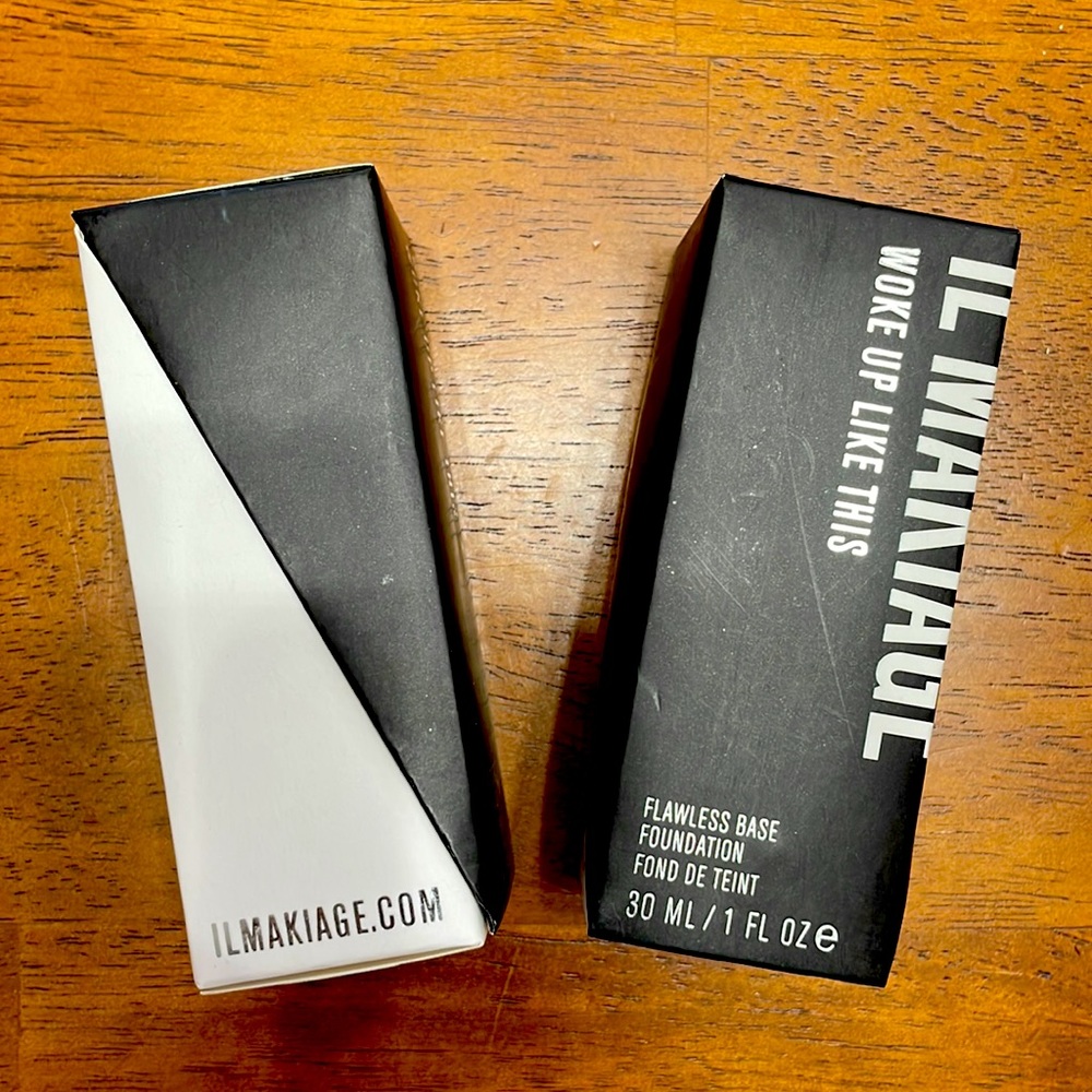 Il Makiage flawless foundation. Shade: Woke up like this 120. Retails for $45.